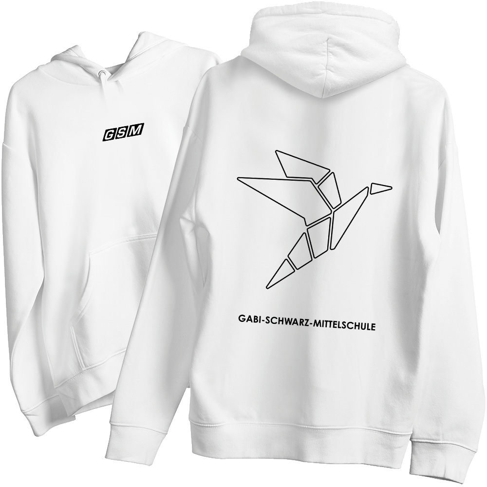 31.1.0 GSM DRUCK SCHWARZ Bekleidung, Strickwaren, Pullover, Sweatshirt, Kapuzenpulli